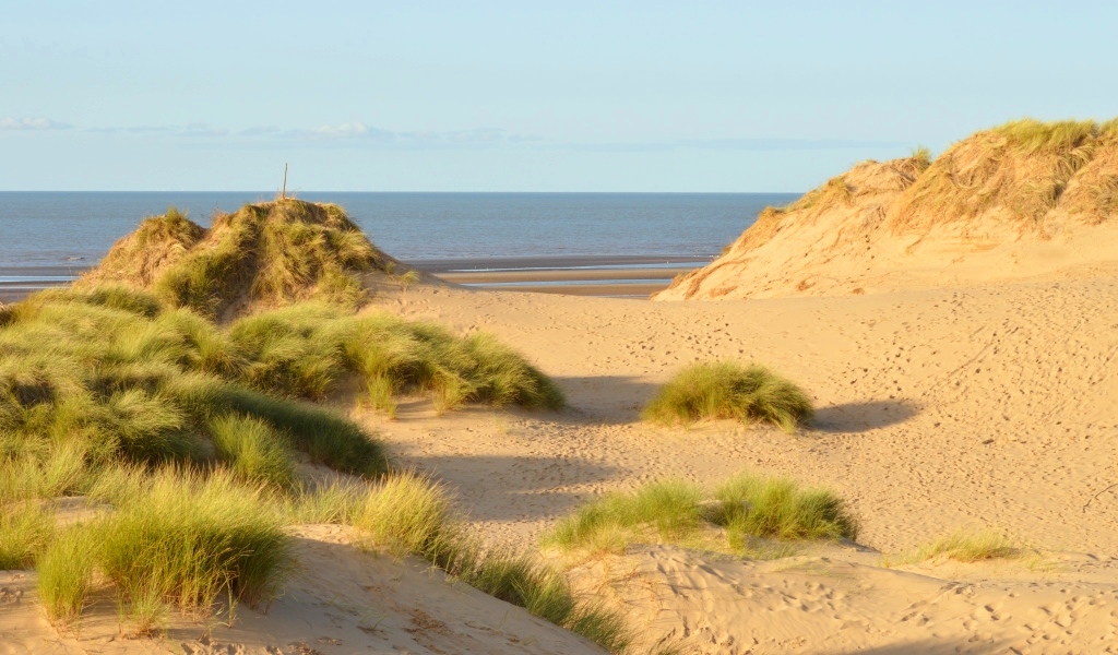 Formby sand dunes